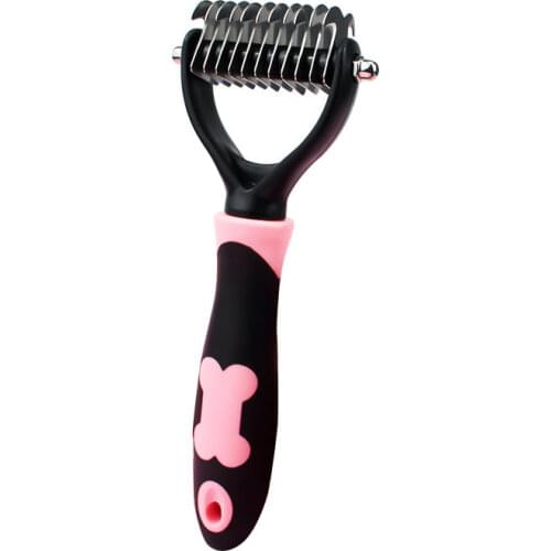 Pet Supplies Pet Hair Knot Knife Trimmer Combing Hair Removal Tool Double-sided Knot Knife Pet Grooming Supplies Dog Grooming