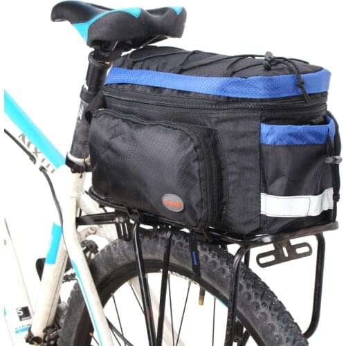 Waterproof Bicycle Bag Bike Rear Seat Trunk Bag Handbag Bike Panniers Mountain Bike Outdoor Rear seat bag