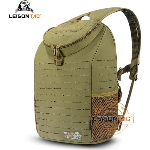 LeisonTac Military MOLLE Duffle Travel Bag,Tactical Backpack for Men, Computer Laptop Back Pack for Women