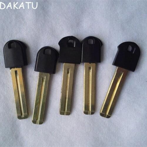 DAKATU Replacement Uncut Insert Smart Key Blade For Toyota Crown Smart emergency spare key blade