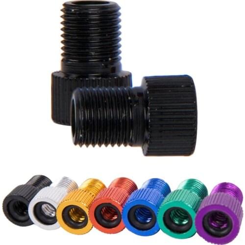 1PC Bicycle Valve Adapters Pump French To US Valve Adapter Converter Cap Mountain Road Bike Fixie Gear Accessories