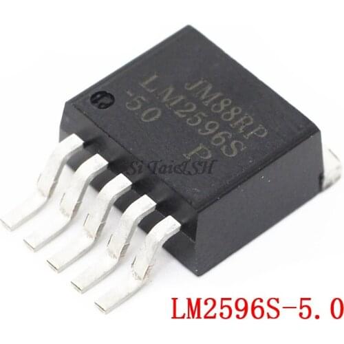 10pcs LM2596S-5.0 TO263 LM2596SX-5.0 TO-263 LM2596-5.0 LM2596S-5