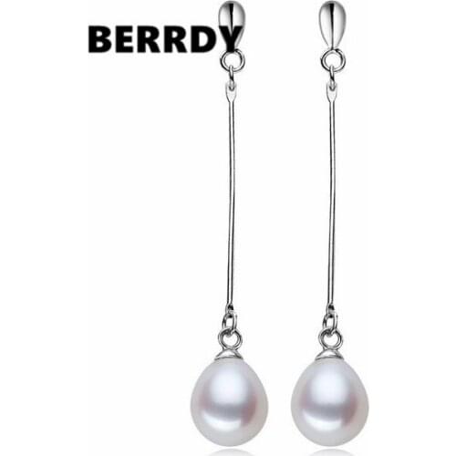 3 Color Freshwater Pearl Earrings Fashion Nice Earrings for Beautiful Bride Party Wedding Gift