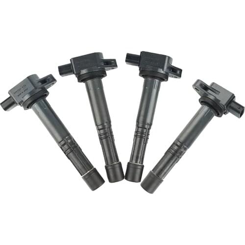 4pcs/set Car Ignition Coil Compatible for Honda Civic 30520RRA007 099700070 C1382 1.96inch