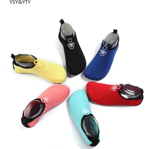 2019 beach snorkeling adult breathable indoor anti-skid barefoot soft bottom summer quick-drying swimming anti-cutting shoes