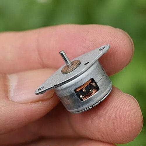 Micro 15mm 2-phase 4-wire DC 5V Mini Small Electric Stepper Motor Step Angle 18 Degrees DIY Precision Accessories Model Parts
