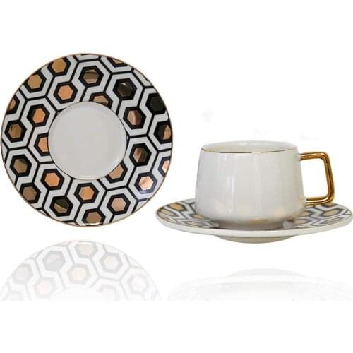 LUCKYART- LYYK SERIESLORETTA Bone Series 6-Coffee Cup Set