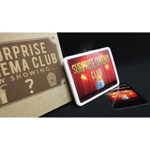 Surprise Cinema (Gimmicks and Online Instructions) Mentalism Magic Tricks Illusions Close up Magic Props Stage Magia Magician