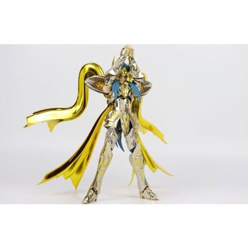 New Arrive Model GT EX Aquarius Camus God Cloth Soul Of Gold Saint Seiya Metal Armor Myth Cloth Action Figure