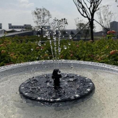 Floating Fountain Solar Powered Eco-friendly ABS Pond Pool Garden Fountain for Aquarium Solar Powered Lawn Water Fountain