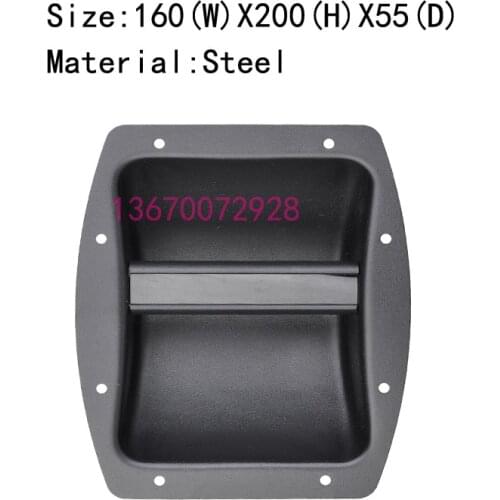 KROYWACH Professional audio Speaker with Parts of Empty Box Handle,Speaker Handle for PRO Audio armrest 160*200*55 ID:AAE