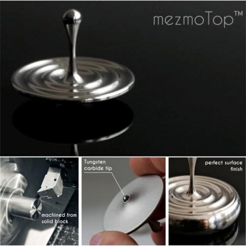 HIINST 2020 Spinning Top Rotating Magnetic Decoration Desktop Droplets Spiner Toys Gifts Hot Sale Movie Totem Print Spinning Top