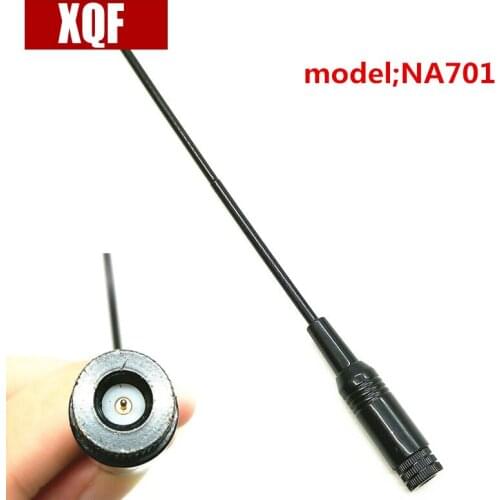 XQF 10PCS Na-701 Sma-male Dual Band Antenna High Gain Aerial For Yaesu Vx-3r, Vx-6r, Vx-7r, Vx-8r Two Way Radio