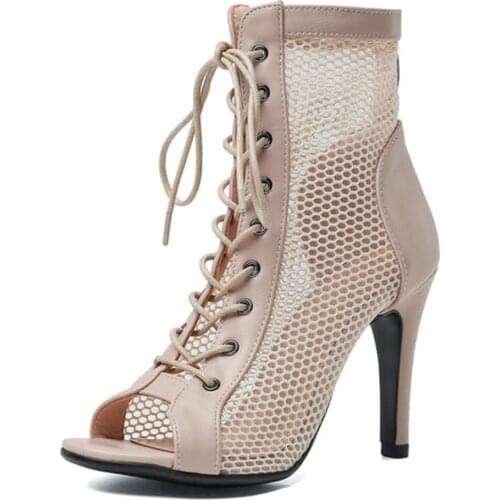 Luxury New Prom Outdoor Sexy stilettos High Heels Sandalias Women dance heels Latin shoes Stripper For Womens Sandals Boots