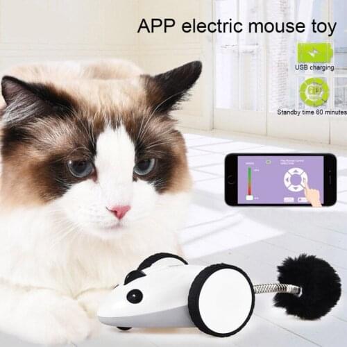 1PC Cat Toy Mouse Electric Toy Charging Pet Dogs Interactive Chew Bite Toy Kitten Mouse Toys