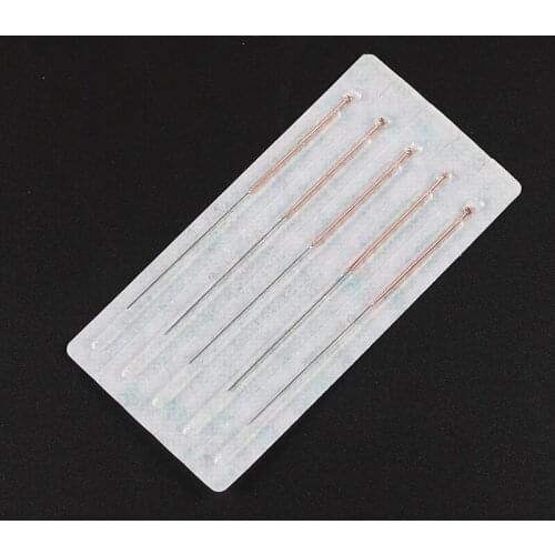 100pcs zhongyantaihe Copper handle blade needle disposable micro acupotomy needles stress free 0.35/40/50/60mm