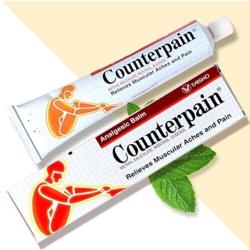 120g Thailand Counterpain Cool Analgesic Ointment Relieves Joint Arthritis Pain Muscle Ache Sports Injury Sprain Massage Cream