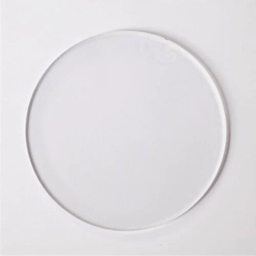 2pcs Diameter 25cm/28cm/30cm Blank Clear Acrylic Disc Jewelry Art Acrylic Circle Round Shape 2mm Thickness