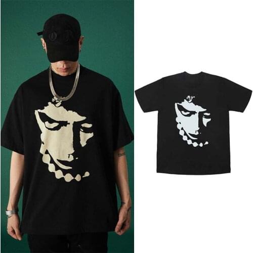 2021 Hiphop Cotton T Shirt Men vintage ROCK BAND Streetwear Harajuku Tops summer print