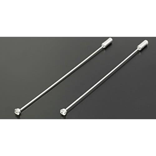 28088)10PCS Full Size 93MM Rhinestone 4MM Imitation Rhodium Brass with Rhinestone Brooch Pins Diy Jewelry Findings Accessories