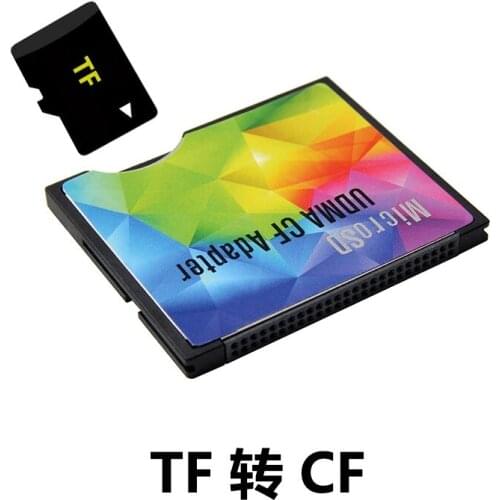 MJTEK High Quality Micro SD TF to CF Card Adapter MicroSD Micro SDHC to Compact Flash Type I Memory Card Reader Converter