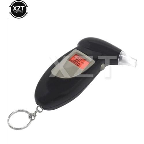 Backlit Display Digital LCD Alert Breath Alcohol Tester Prefessional Alcohol The Breathalyzer Parking Breathalyser