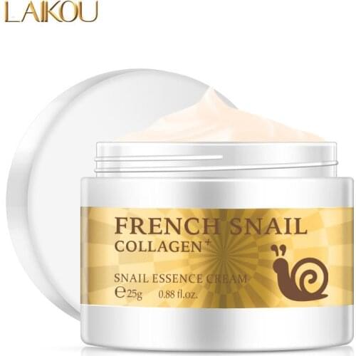 LAIKOU Snail Essence Moisturizing Face Cream Hyaluronic Acid Moisturizer Wrinkle Anti Aging Day Cream Skin Care Product