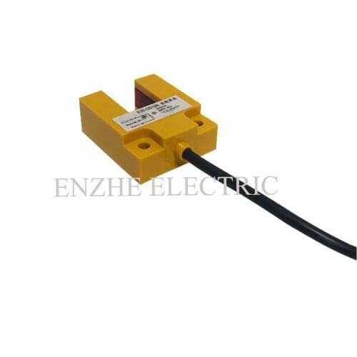 E3S-GS15 color code groove type photoelectric switch sensors slot type detection range 15mm DC NPN/PNP NO/NC IP66