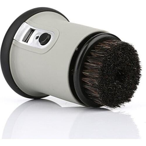 2000mAh 1200RPM Lithium Battery Charging Electric Shoe Polishers Machine USB Connector Brush Leather Care Smooth Polishing