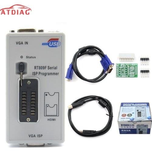 Hot selling RT809F Serial ISP Programmer Tool for PC MainBoard LCD Controller Read and Write Kits USB EPROM