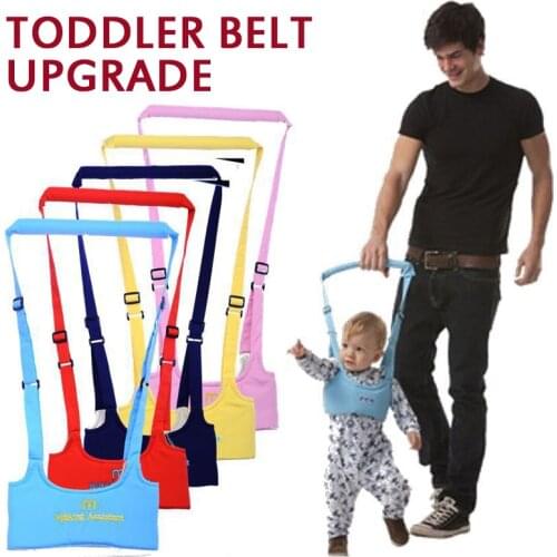 Baby Walker Toddler Harness Assistant Backpack Children Kids Walking Learning Belt Stand Up Leashes Strap HarnessesLeashes