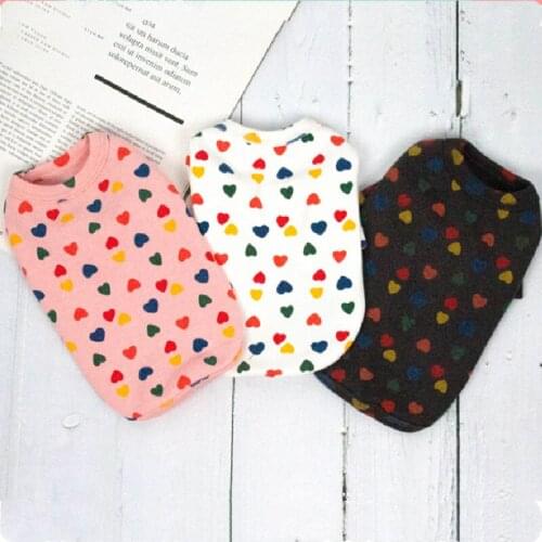 Summer Dog Clothes Vest T-shirt Cat Puppy Shirt Chihuahua Yorkshire Pomeranian Shih Tzu maltese Bichon Poodle Schnauzer Clothing