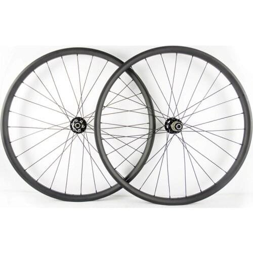 LIENGU max weight limit 115Kg Stronger 29er MTB XC 28mm asymmetric tubeless hookless carbon wheels Novatec hub 29 wheelset