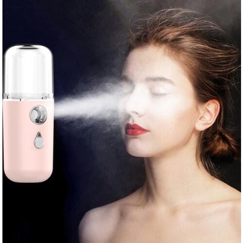 Mini USB Sprayer Body Nebulizer Facial Spray Nano Mist Moisturizing Skin Care Beauty Instruments Air Humidifier Face Steamer