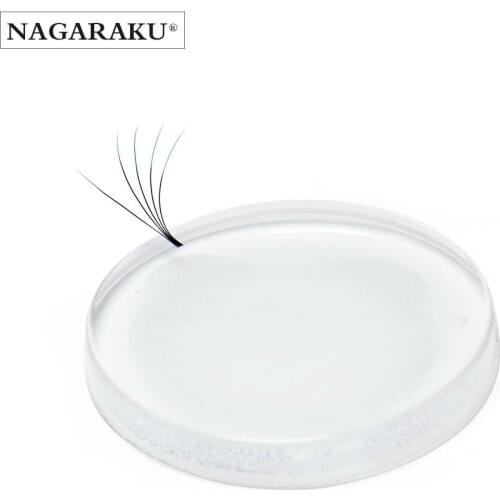 NAGARAKU Eyelash Extension 5 PCS Lash Pads Volume Lash Patches Beginner Make Fans Tools Eyelash Holder Reusable Washable