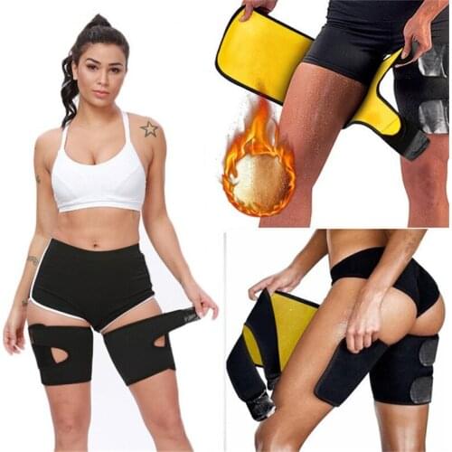 Slim Thigh Trimmer Leg Shapers Fajas Slender Shaping Belt Neoprene Sweat Compress Belts Shapewear Slimmer Fat Burning Wrap