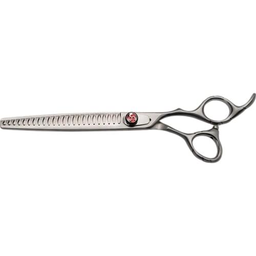 7 8 Inch Japanese Stainless Steel 440C Hair Thinning Dog Grooming Shears Salon Scissors