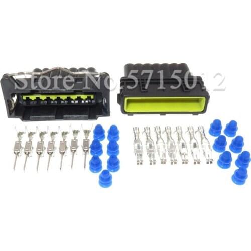 7 Hole 3.5mm Female Male Engine Plug Automotive Waterproof Wire Sockets Connector