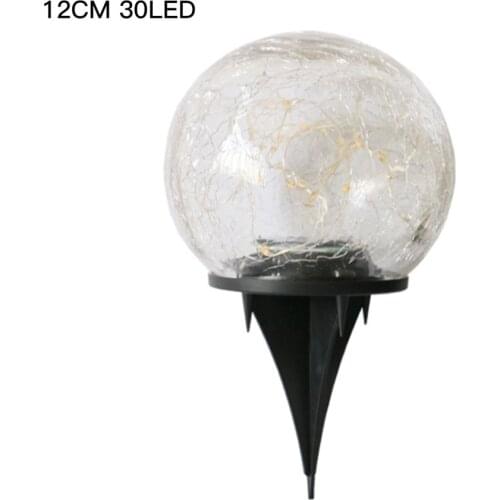 Lamp Globe Solar Lights Garden Decorative LED Ground Waterproof Party Yard Patio Outdoor