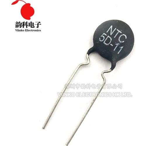 10pcs Thermal Resistor NTC 3D-9 5D-9 5D-11 5D-15 8D-11 8D-20 10D-7 10D-9 10D-11 10D-13 10D-15 10D-20 20D-20 33D-7 47D-15 50D-9