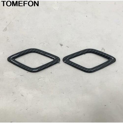 TOMEFON For Audi Q5 FY 2018 2019 Car A Pillar Door Stereo Speaker Moulding Sticker Cover Trim Interior Accessories ABS Chrome