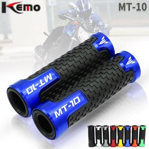 For YAMAHA MT-10 MT 10 MT10 7/8" 22mm Universal Motorcycle Accessories CNC Aluminum Handlebar Hand Grips Handle Bar End Grip