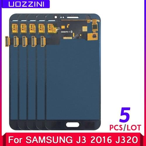 5 Pcs/Lot TFT/INCELL 100% Tested LCD For Samsung Galaxy J3 2016 J320 J320F J320H Display Touch Screen Digitizer Assembly