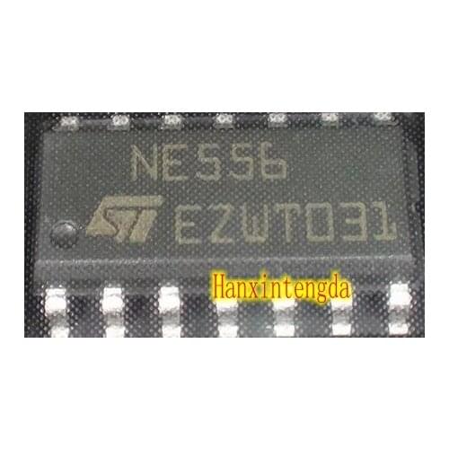 2pcs/lot NE556 NE556D SOP14 3.9MM [SMD]