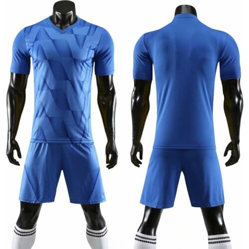 Football Jerseys 2020 Kids Mens Soccer Jerseys Set Boys Adult Football Training Clothes Blank Football Jerseys Sportswear Print