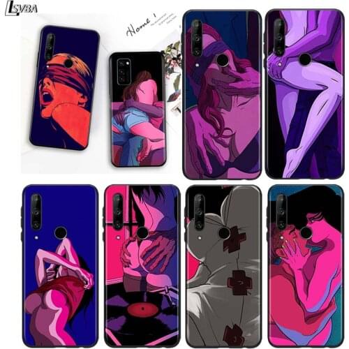 Hot Girls Bikini for Huawei P10 P20 Pro P30 P40 Y5 Y6 Y7 Y9 2019 Nova 7i 5T 5i 5 4e 4 3i 3e 3 Bright Black Phone Case