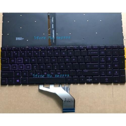 Keyboard For HP Home 15-da000 15t-da000 15-db000 15-DA0012DX 15-DA 5-DB 15-DB0047WM US Colorful Backlit
