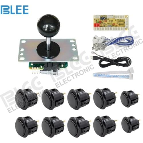 Original SANWA Joystick Arcade Kit DIY With SANWA OBSF-30 Push Button Zero Delay Arcade Joytsick To PC /Raspberry Pi MAME