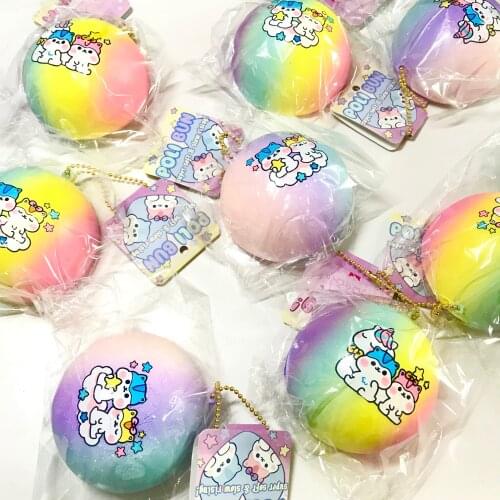 Popularboxes poli bun squishy Slow Rising Gift Toy