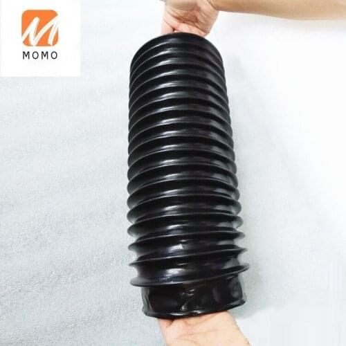 Round bellows cylinder rod shaft dust cover